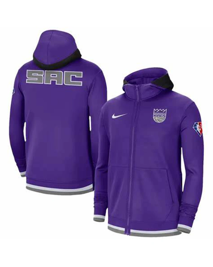 Nathan Sacramento Kings Purple Jacket - William Jacket