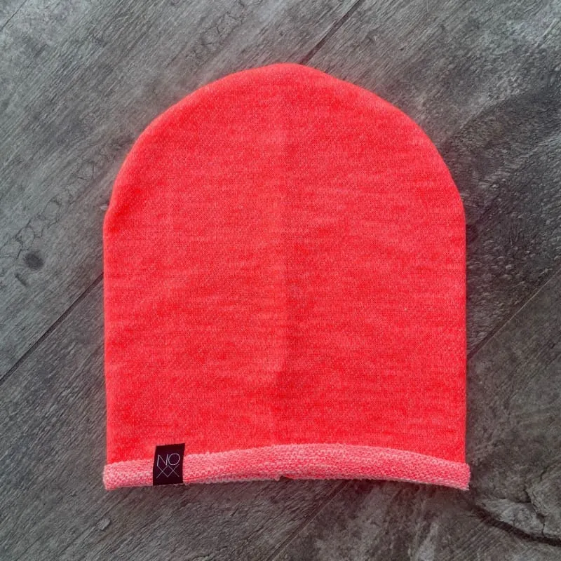 Neon Coral | Signature Style Beanie