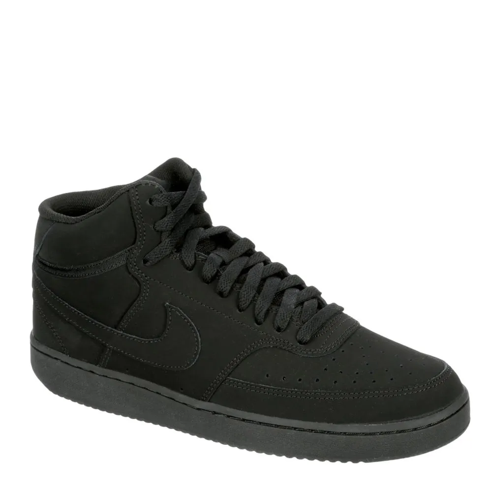 NIKE  MENS COURT VISION MID SNEAKER