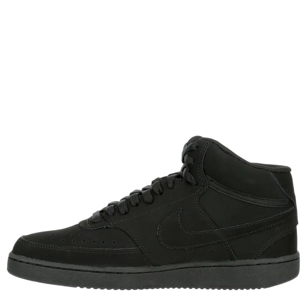 NIKE  MENS COURT VISION MID SNEAKER