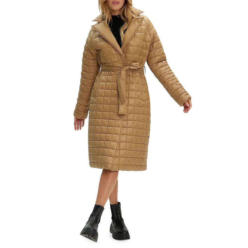 Noize Alaia Long Puffer Coat