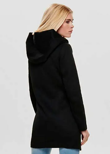 Only Sedona Concealed Zio Hooded Coat | Grattan