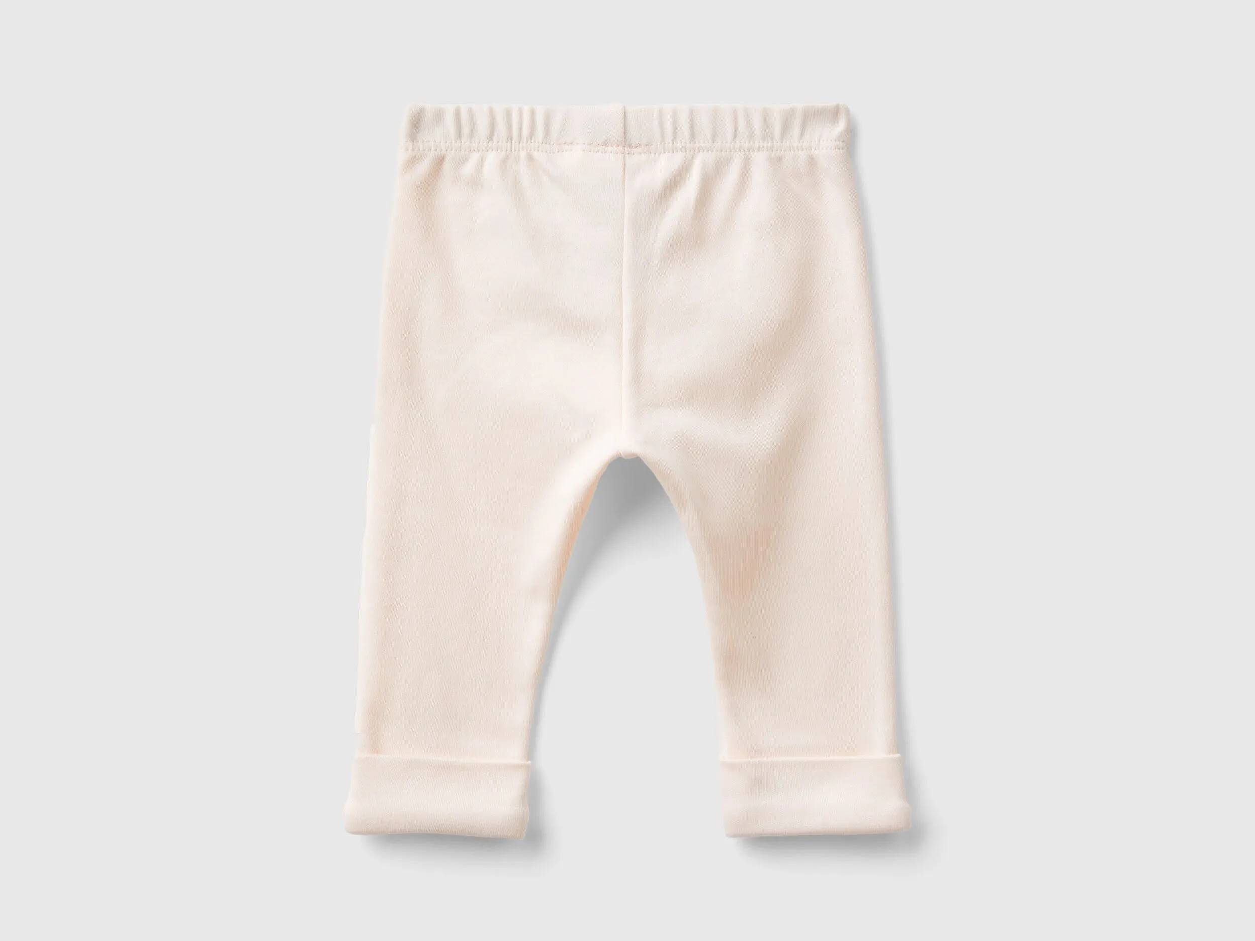 Organic cotton leggings - Soft Pink | Benetton