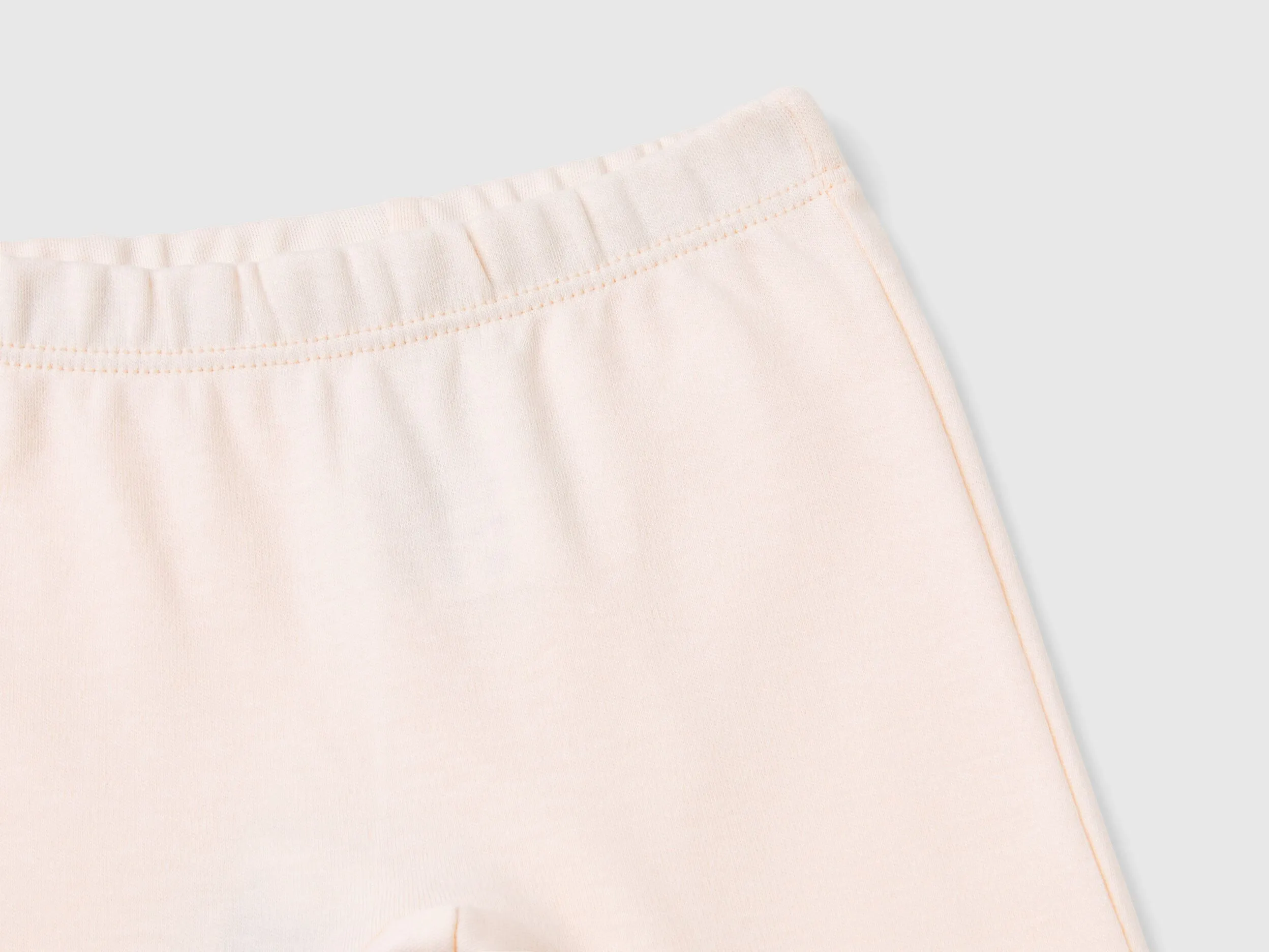 Organic cotton leggings - Soft Pink | Benetton