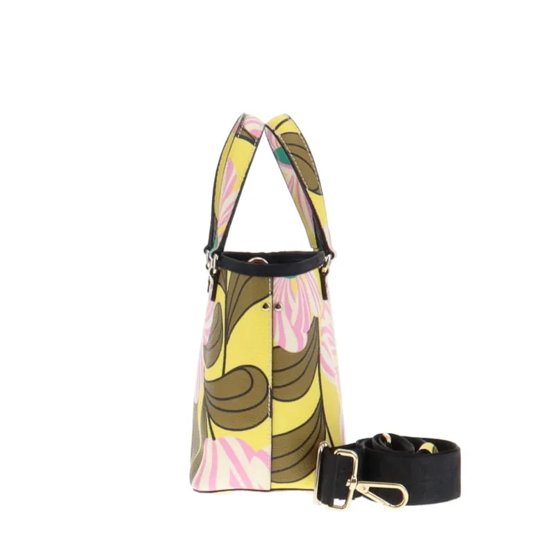 Orla Kiely Less Is More Lemon Small Bag