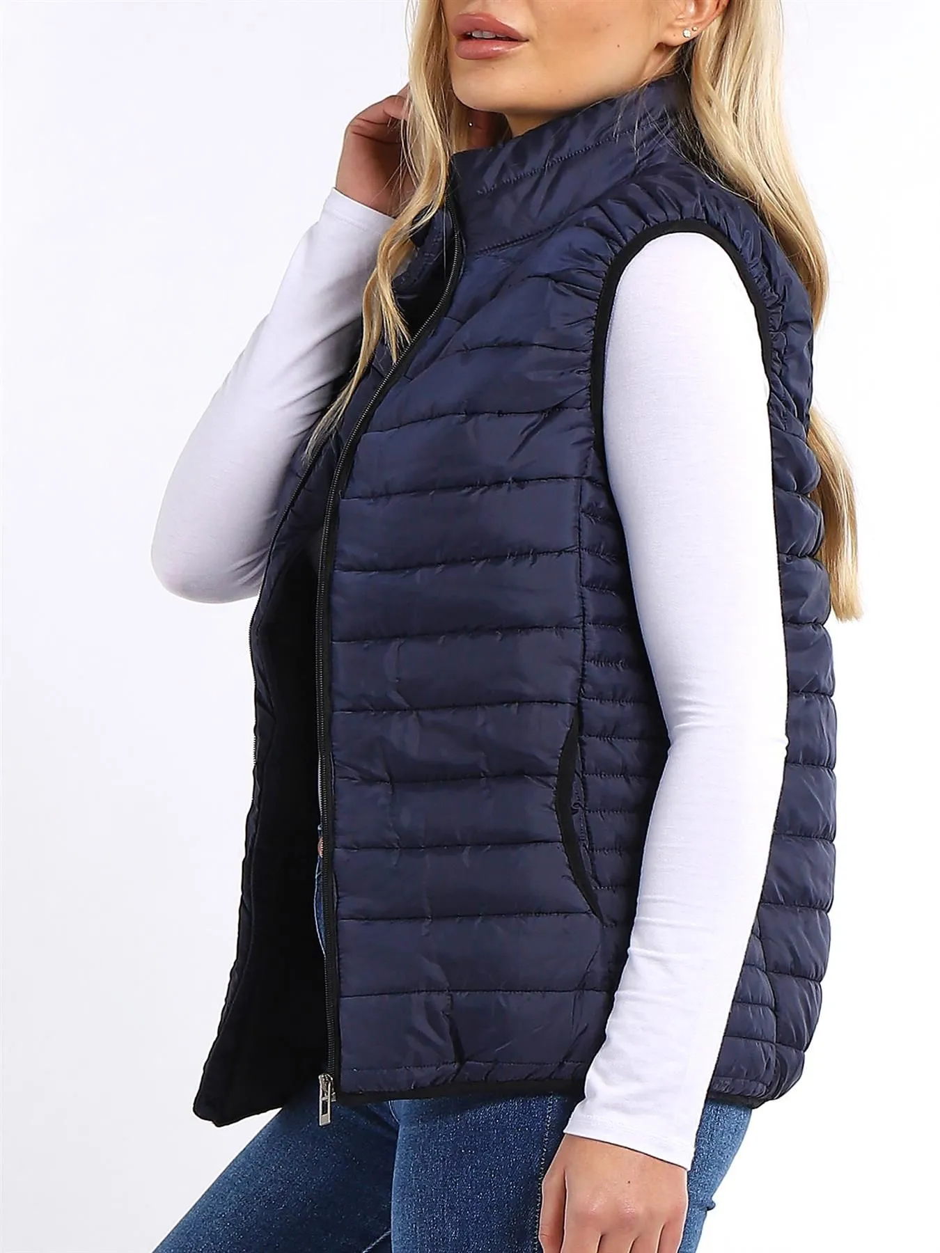 Plus Size Gilet Bodywarmer Jacket, UK Sizes 18 to 26