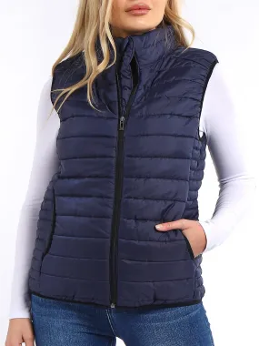 Plus Size Gilet Bodywarmer Jacket, UK Sizes 18 to 26