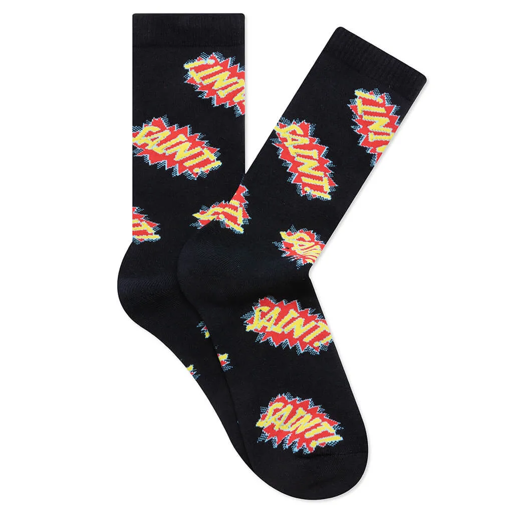 Pow Sock - Black