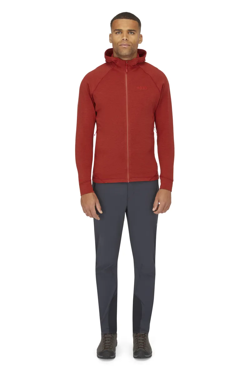 Rab Mens Nexus Hoody - Tuscan Red