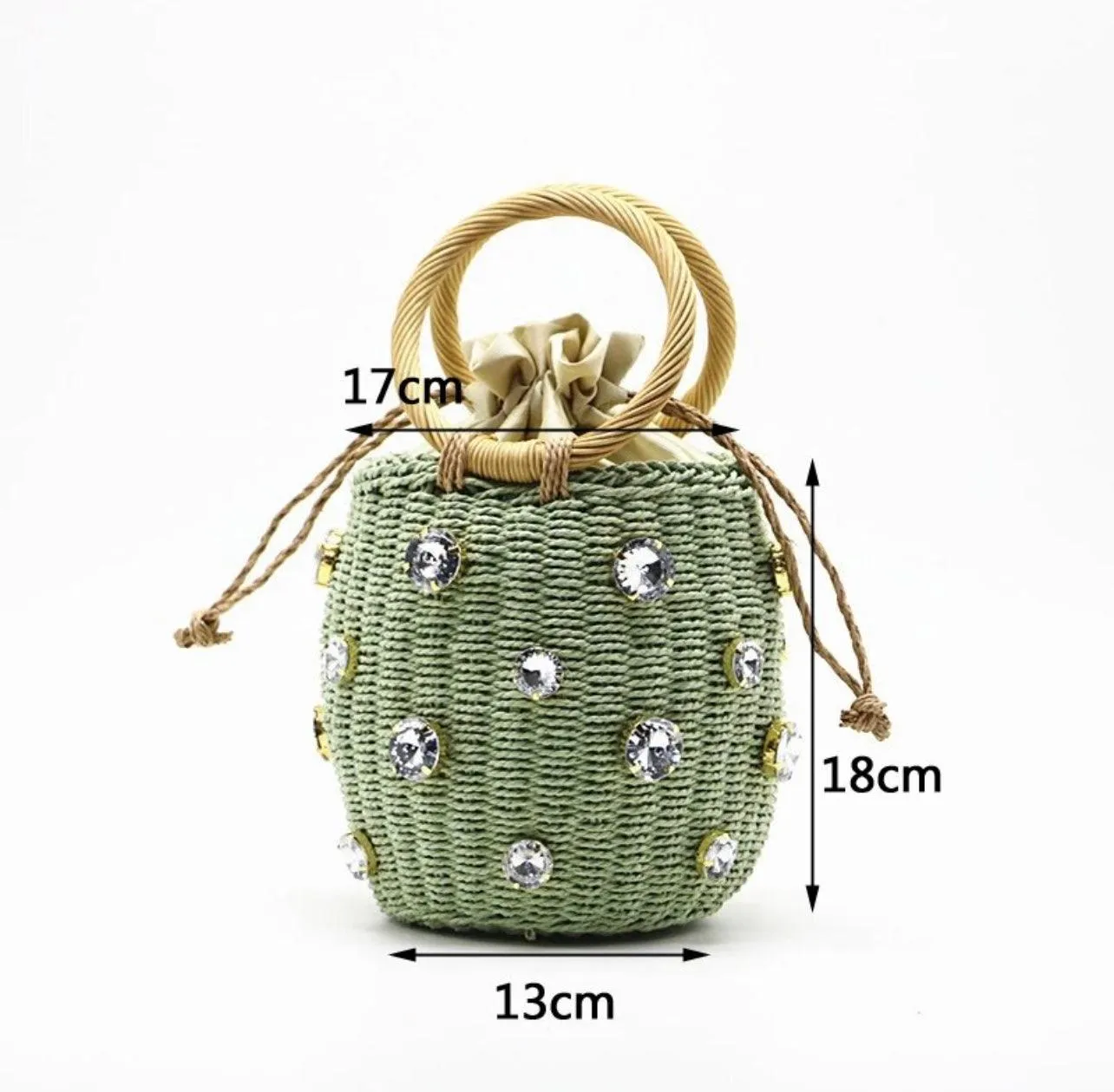 Raffia Basket Bag