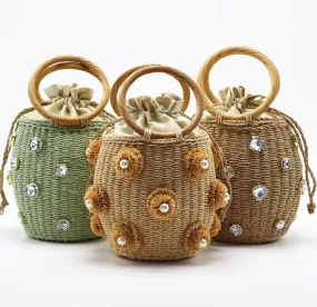 Raffia Basket Bag