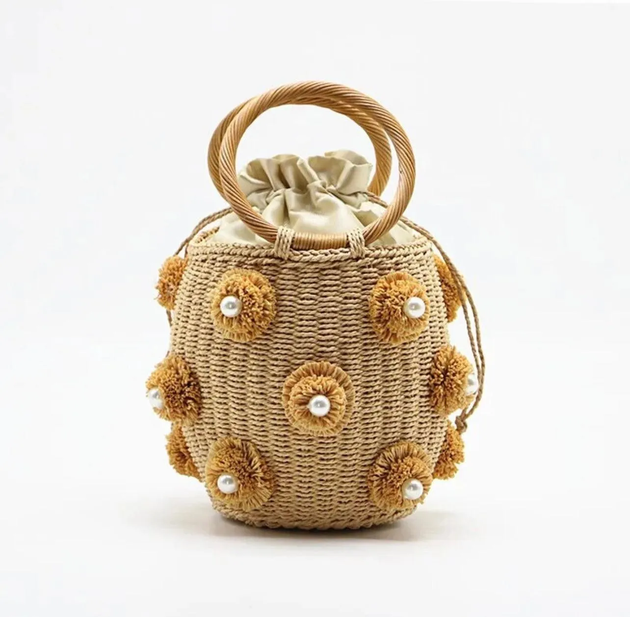 Raffia Basket Bag