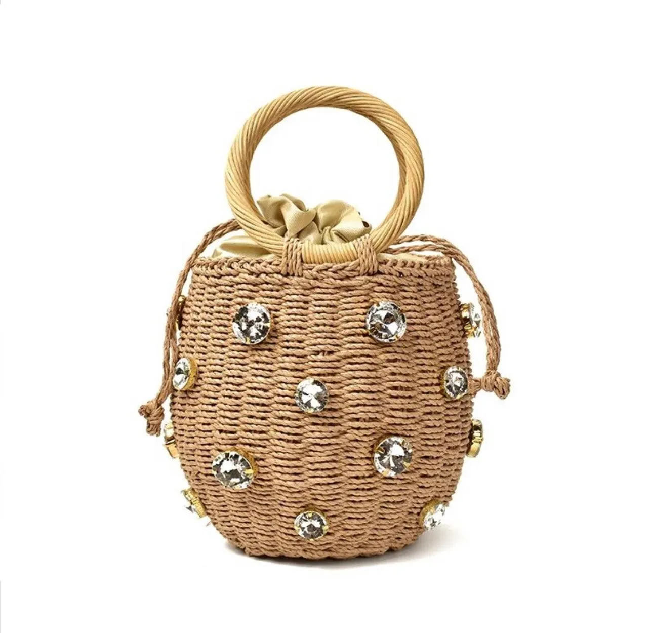 Raffia Basket Bag