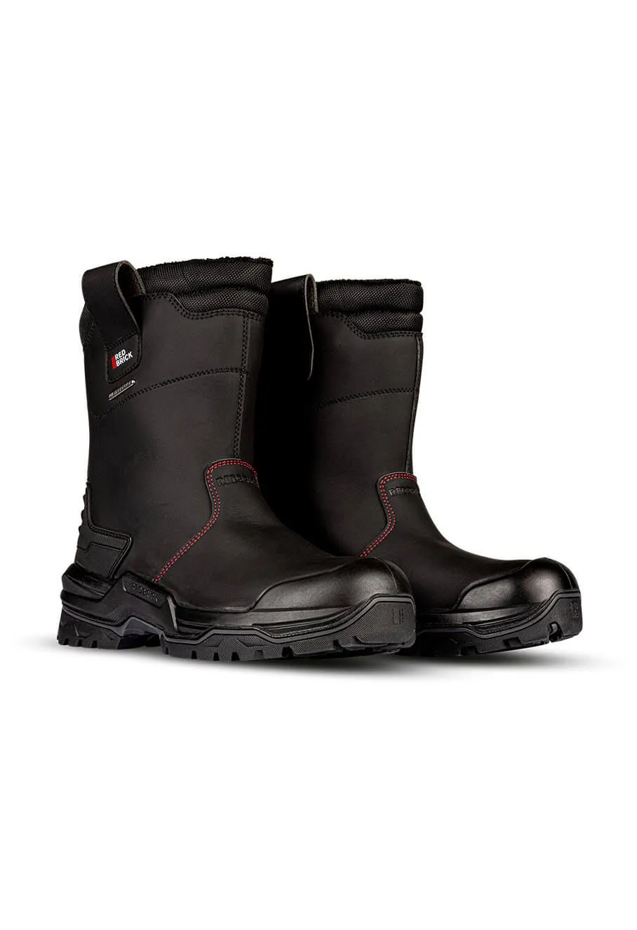 Redbrick Safety Boots Pulse Black S7S Wool