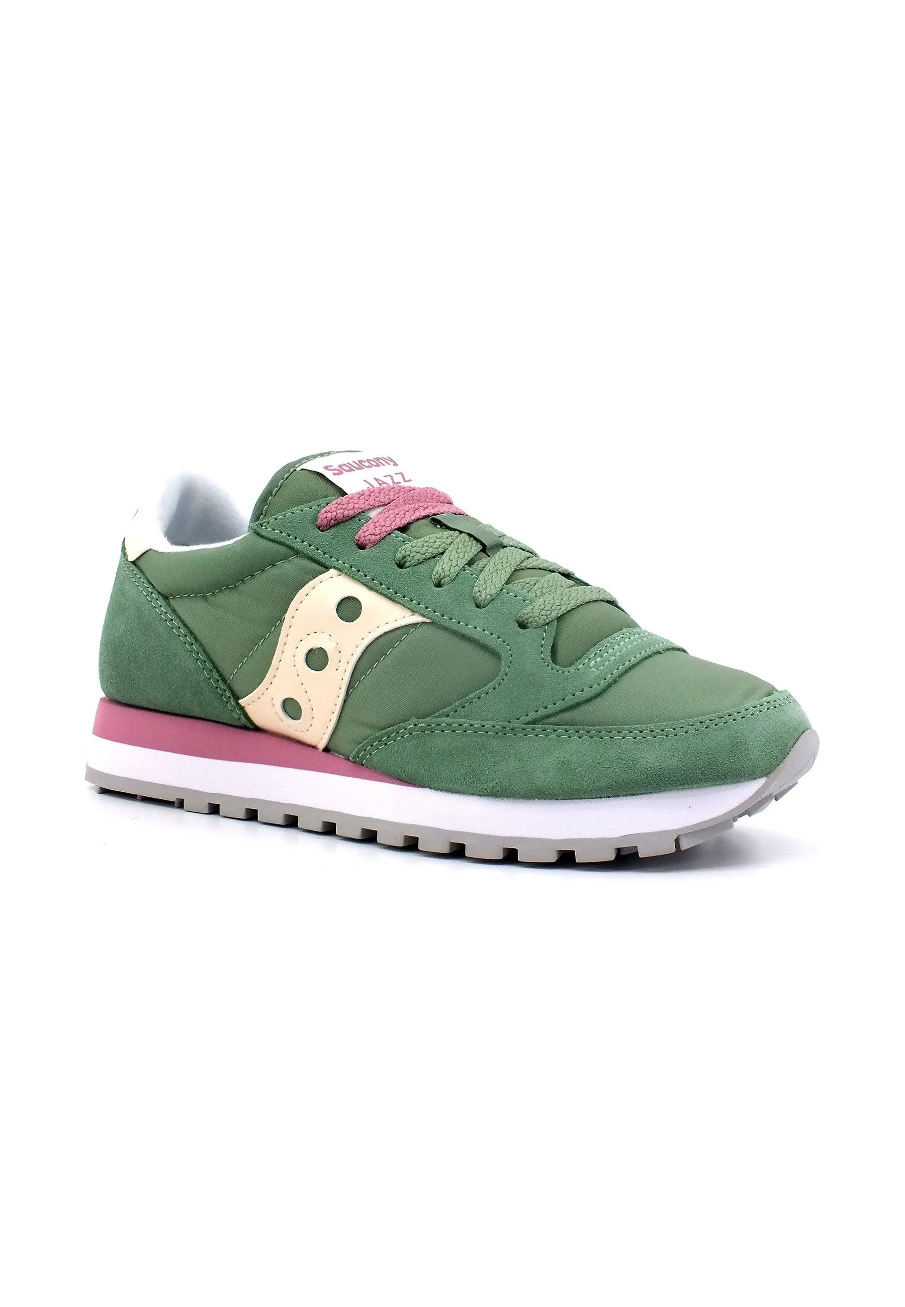 SAUCONY Jazz Original Sneaker Donna Emerald Cream S1044-672