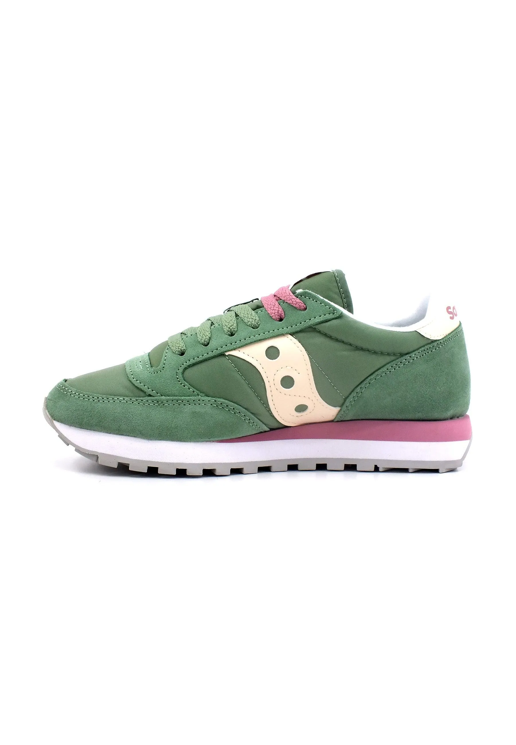 SAUCONY Jazz Original Sneaker Donna Emerald Cream S1044-672