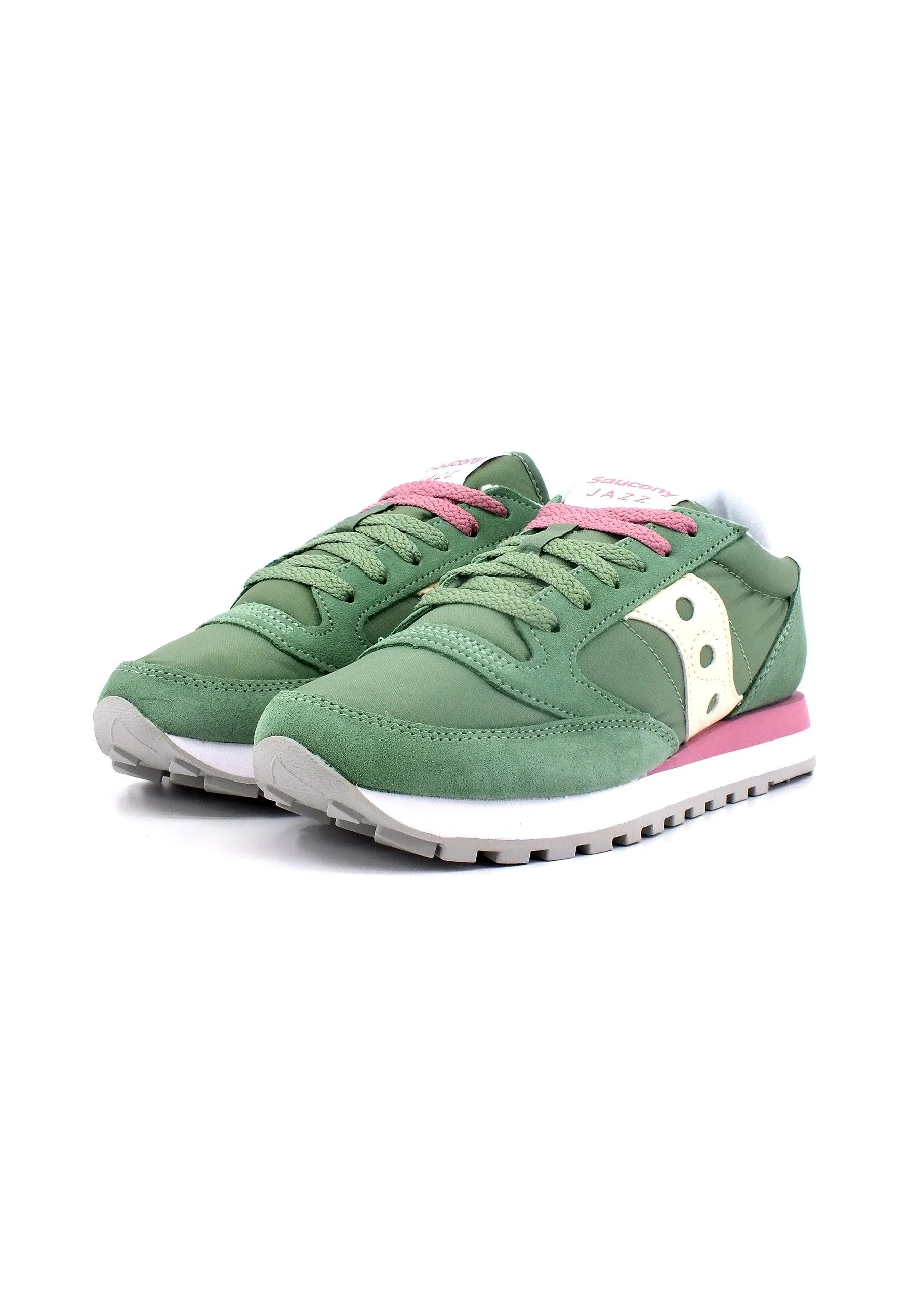 SAUCONY Jazz Original Sneaker Donna Emerald Cream S1044-672