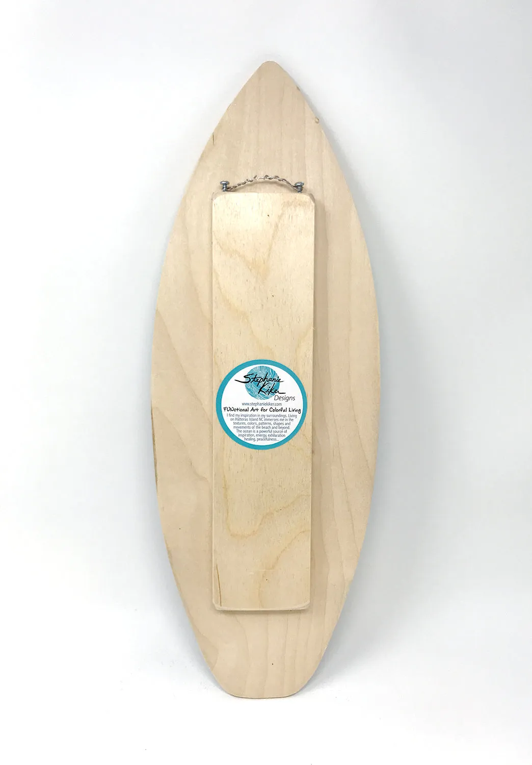 Seahorse Surfboard Wall Art