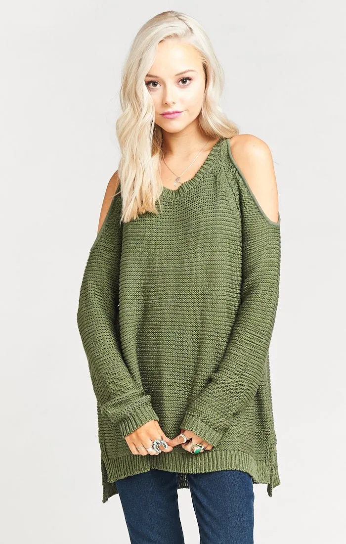 Shiver Shoulder Sweater