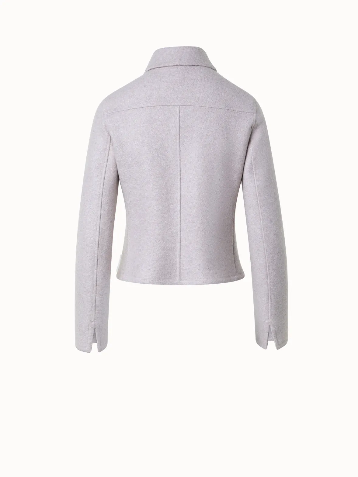 Short Jacket in 100% Cashmere