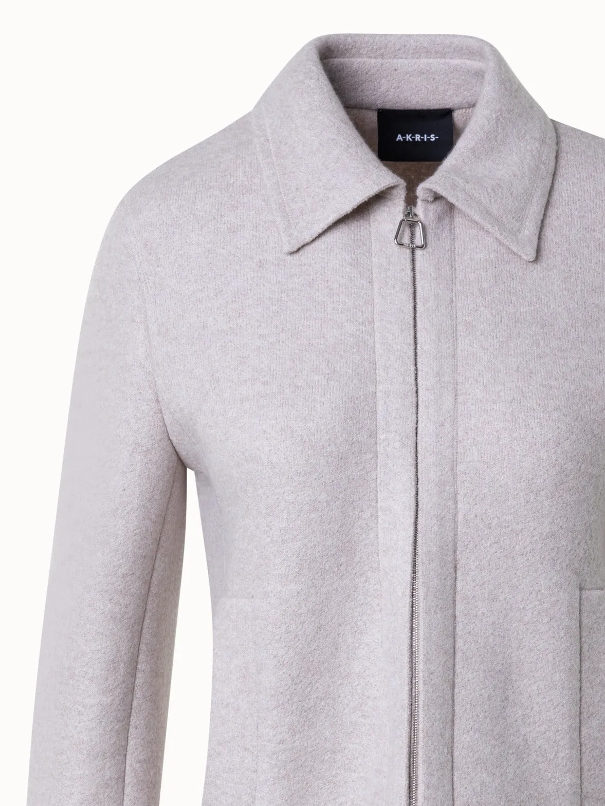 Short Jacket in 100% Cashmere