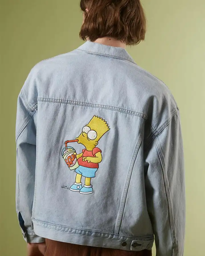 Simpsons Jean Jacket For Sale - William Jacket