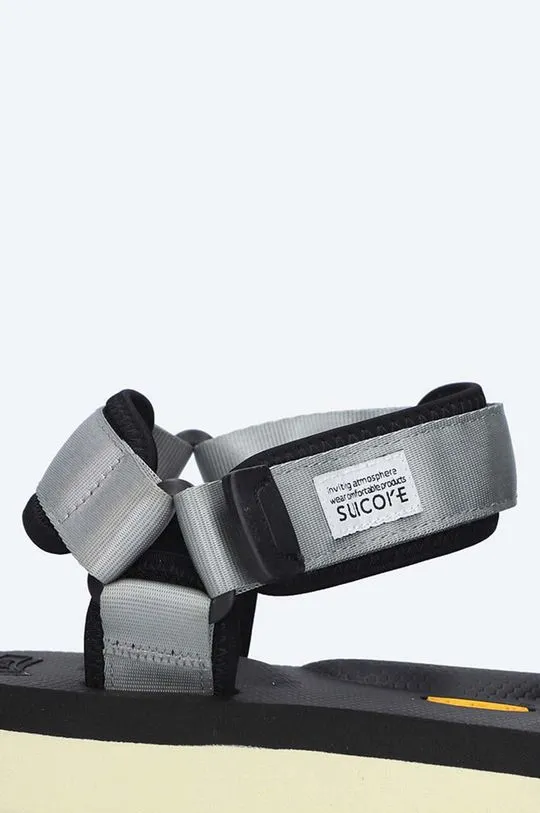 Suicoke sandals CEL-V gray color