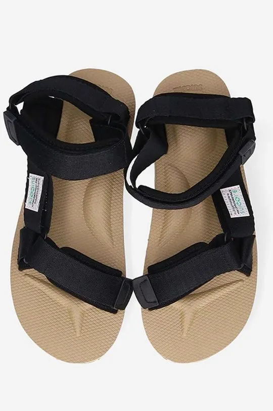 Suicoke sandals DEPA-2CAB-ECO BLACK black color