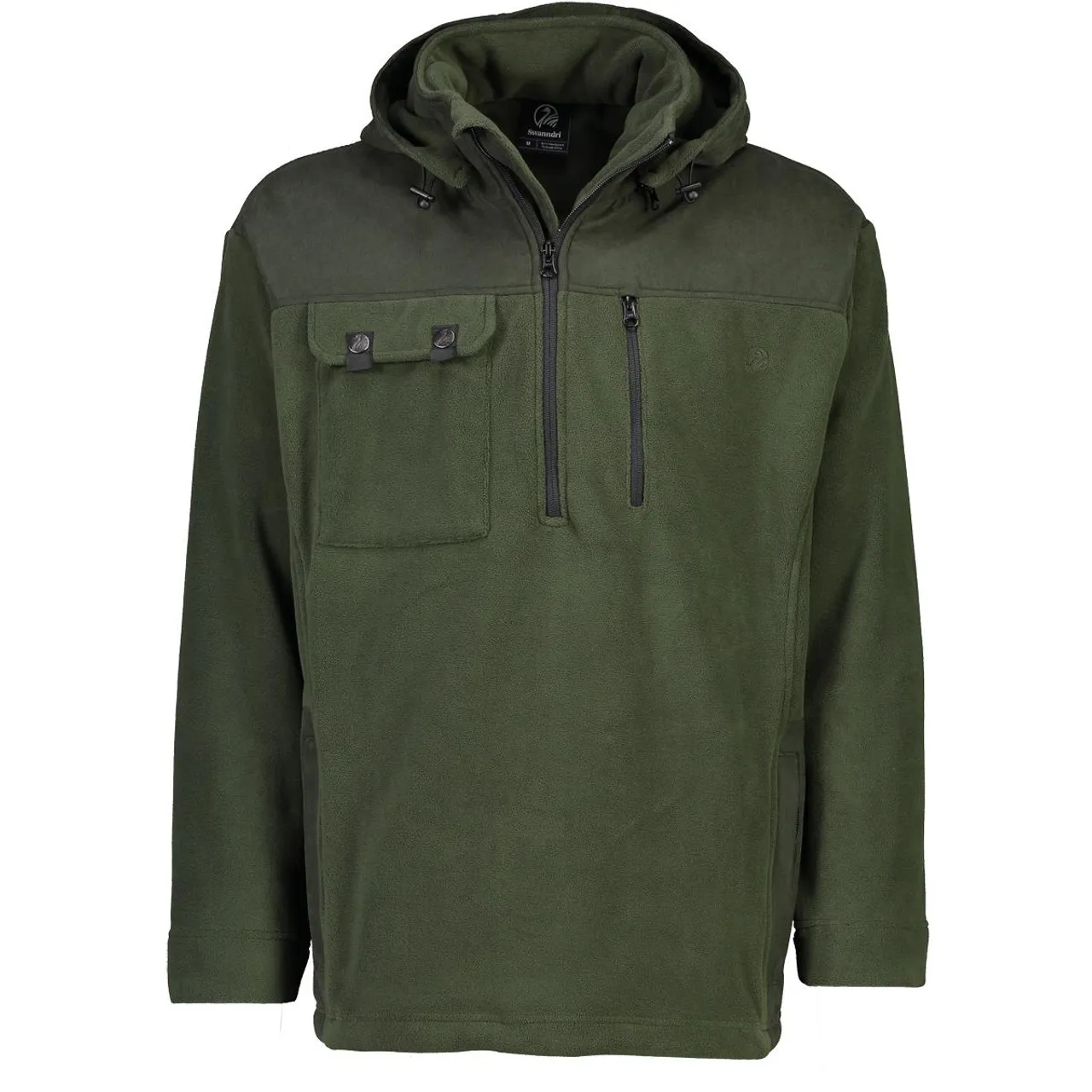 Swanndri High Rock Fleece Pullover Olive