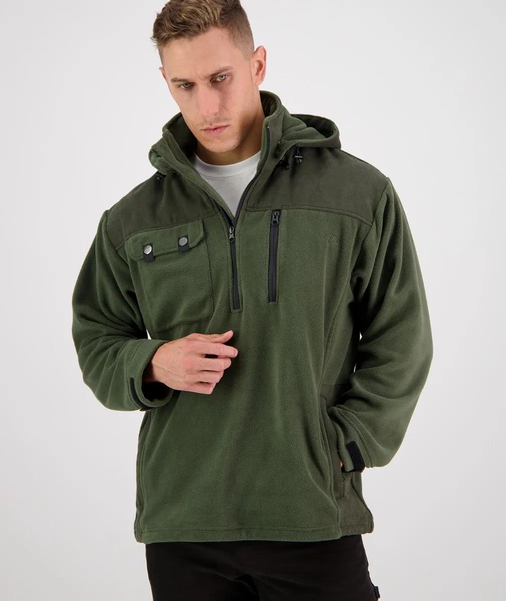 Swanndri High Rock Fleece Pullover Olive