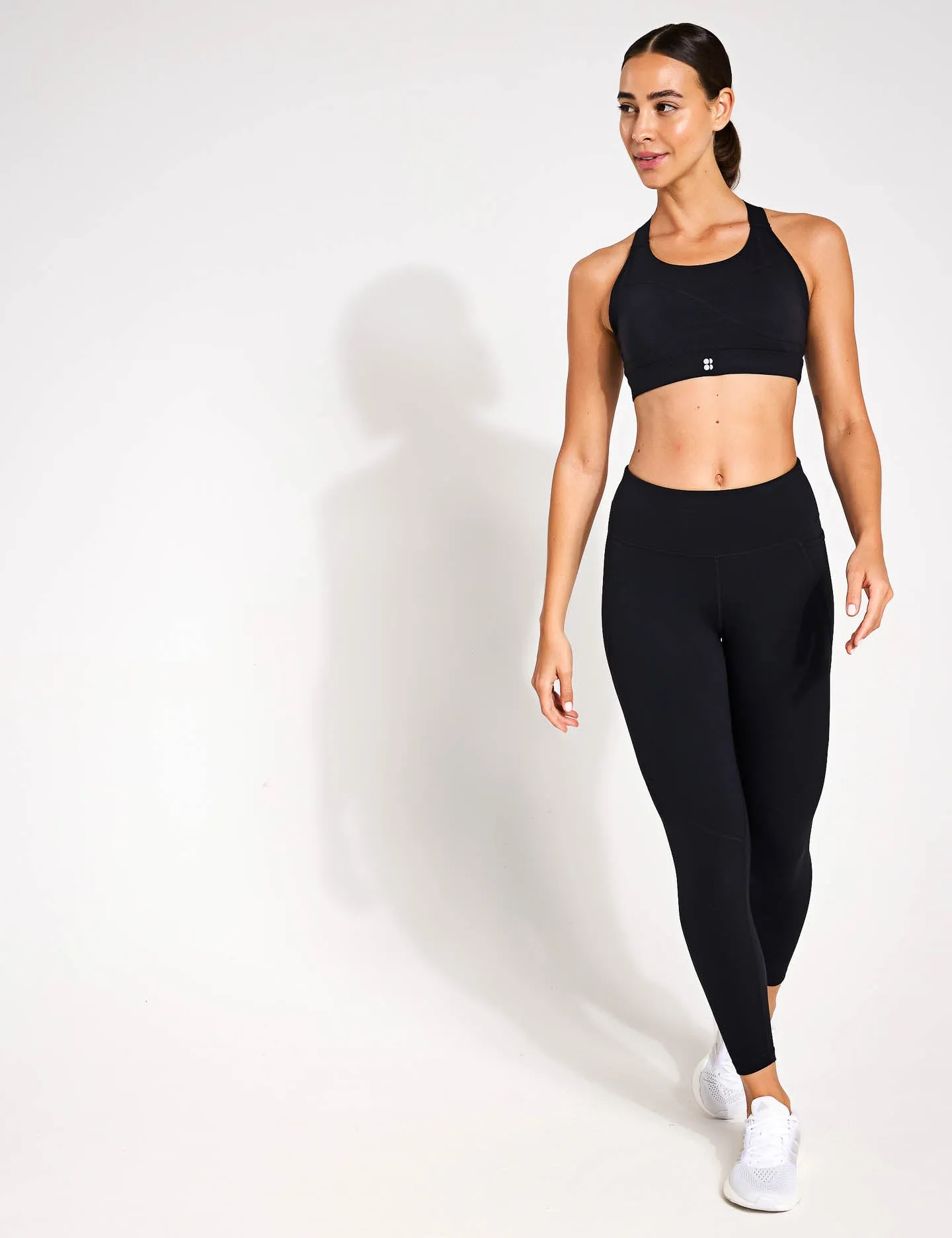 The 7/8 Power Leggings Set - Black