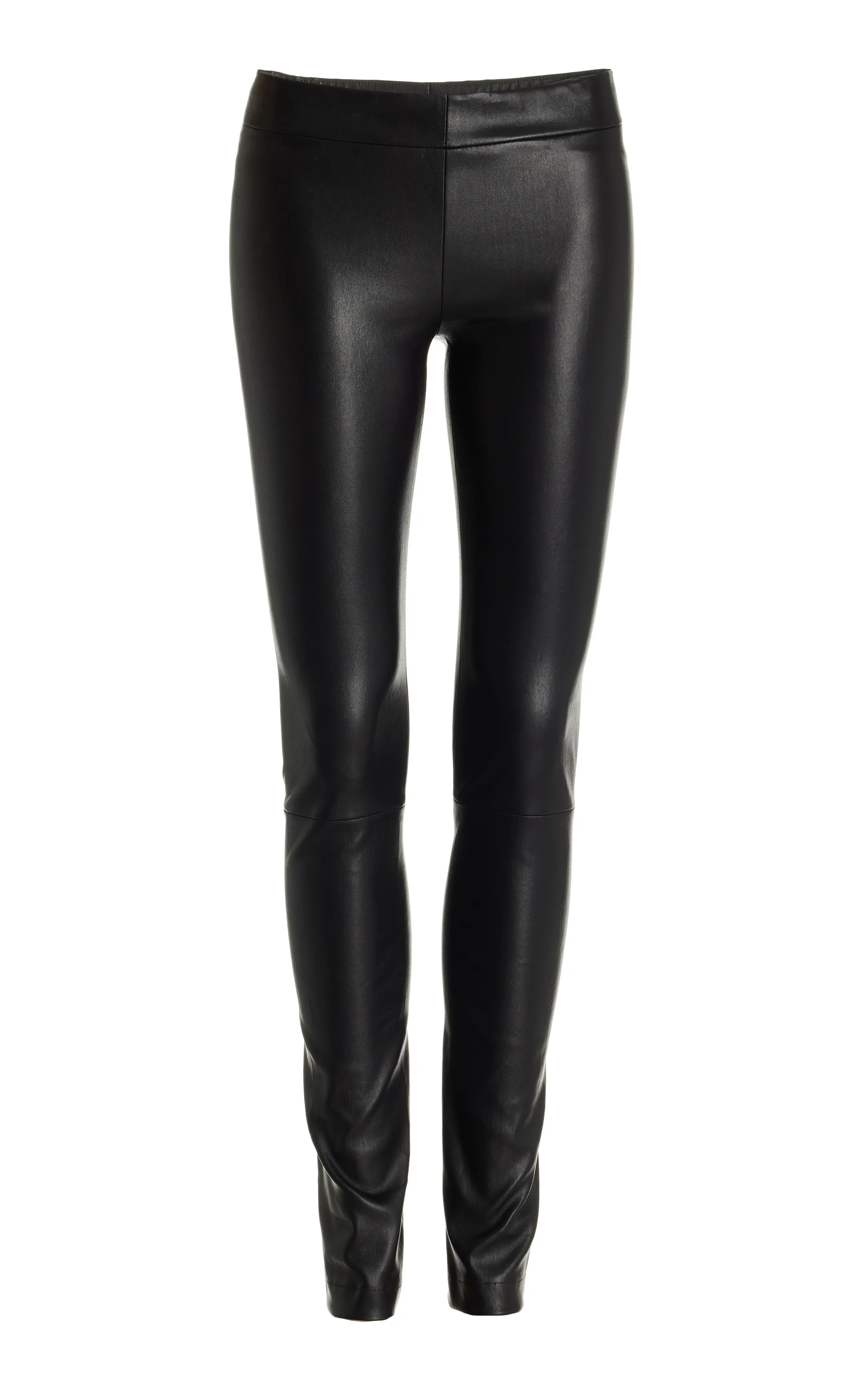 The Row Moto Leather Leggings