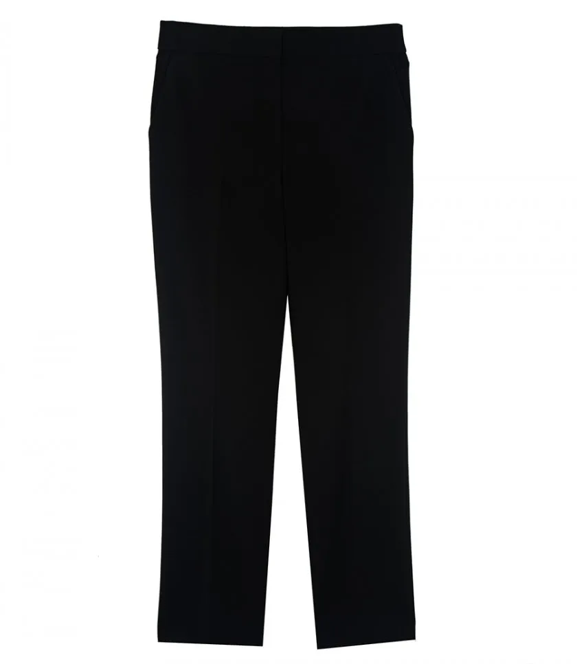 THEORYHIGH-WAIST STRAIGHT-LEG PANT