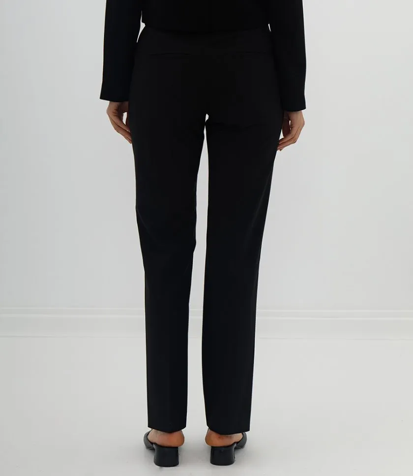 THEORYHIGH-WAIST STRAIGHT-LEG PANT