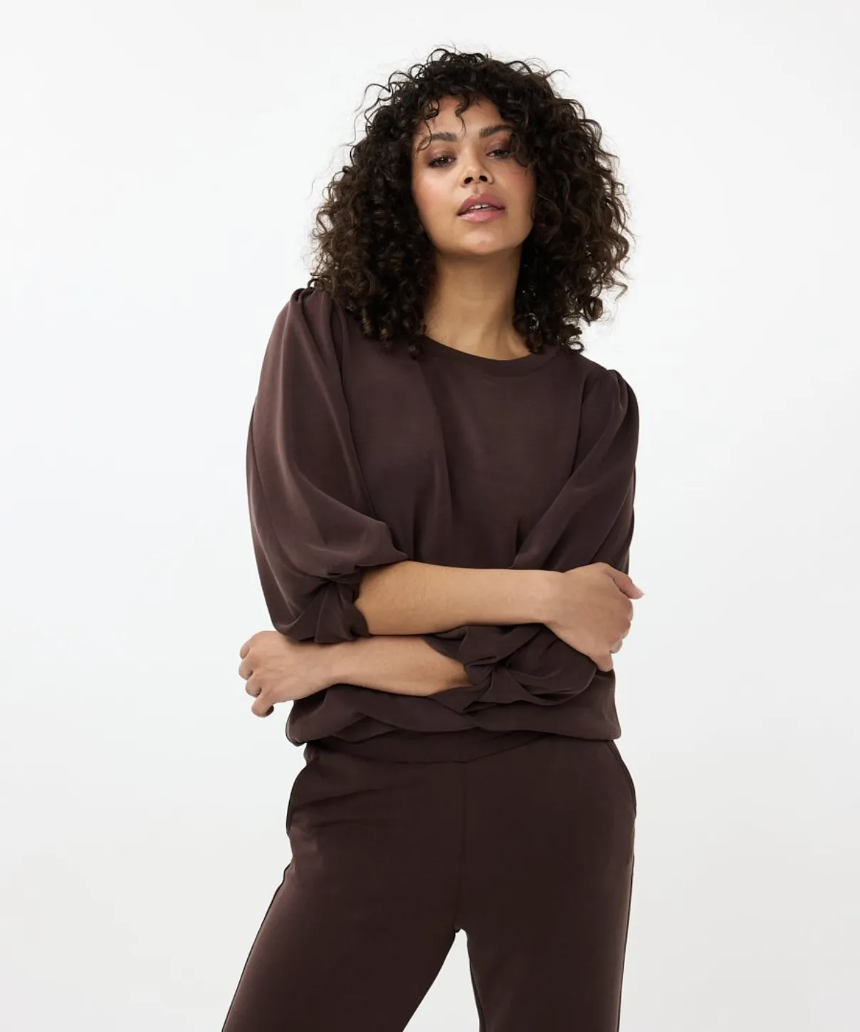 TWISTED MODAL SWEATER