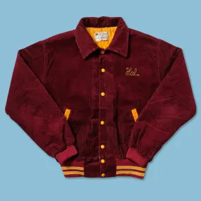 Vintage Corduroy Varsity Jacket Medium