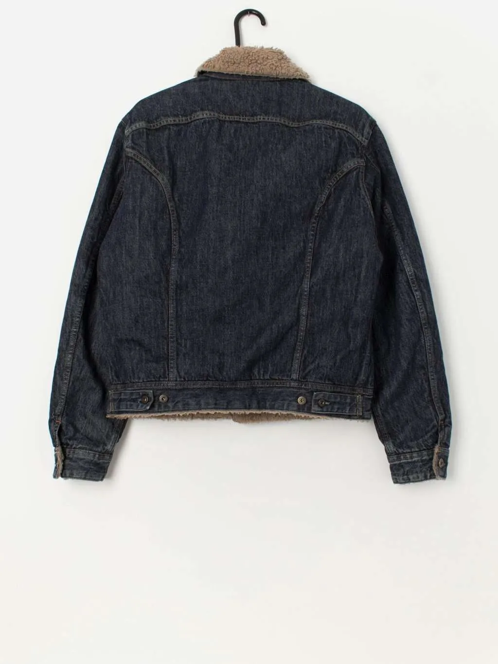 Vintage Diesel Y2K sherpa denim jacket – Medium