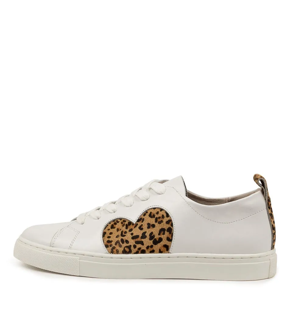 WALNUT Heart Sneaker Leopard