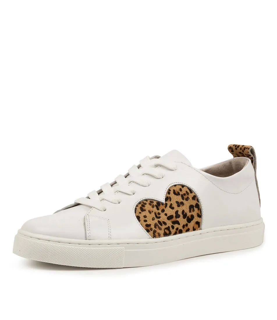 WALNUT Heart Sneaker Leopard