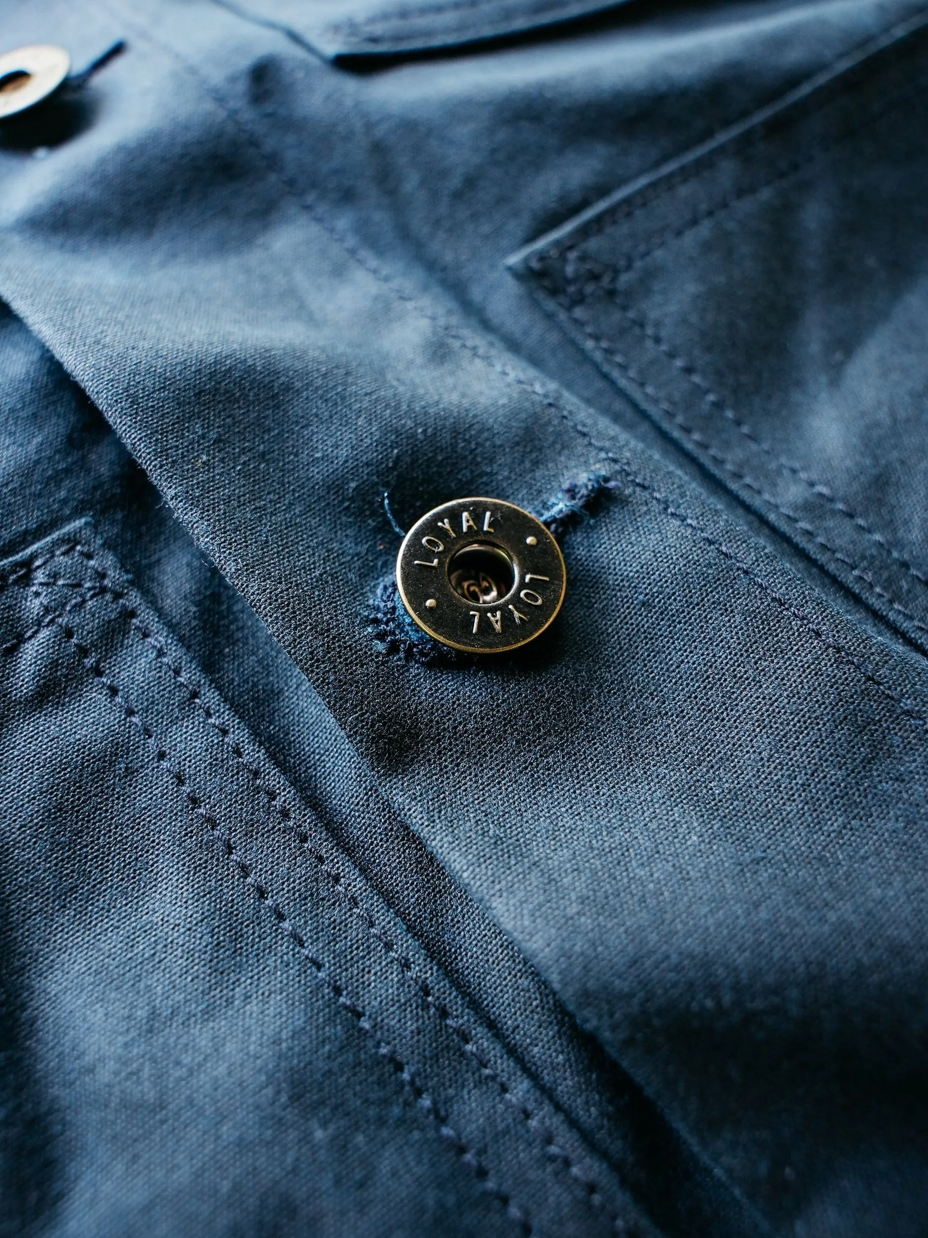 Wayman Jacket - Navy - Waxed Canvas