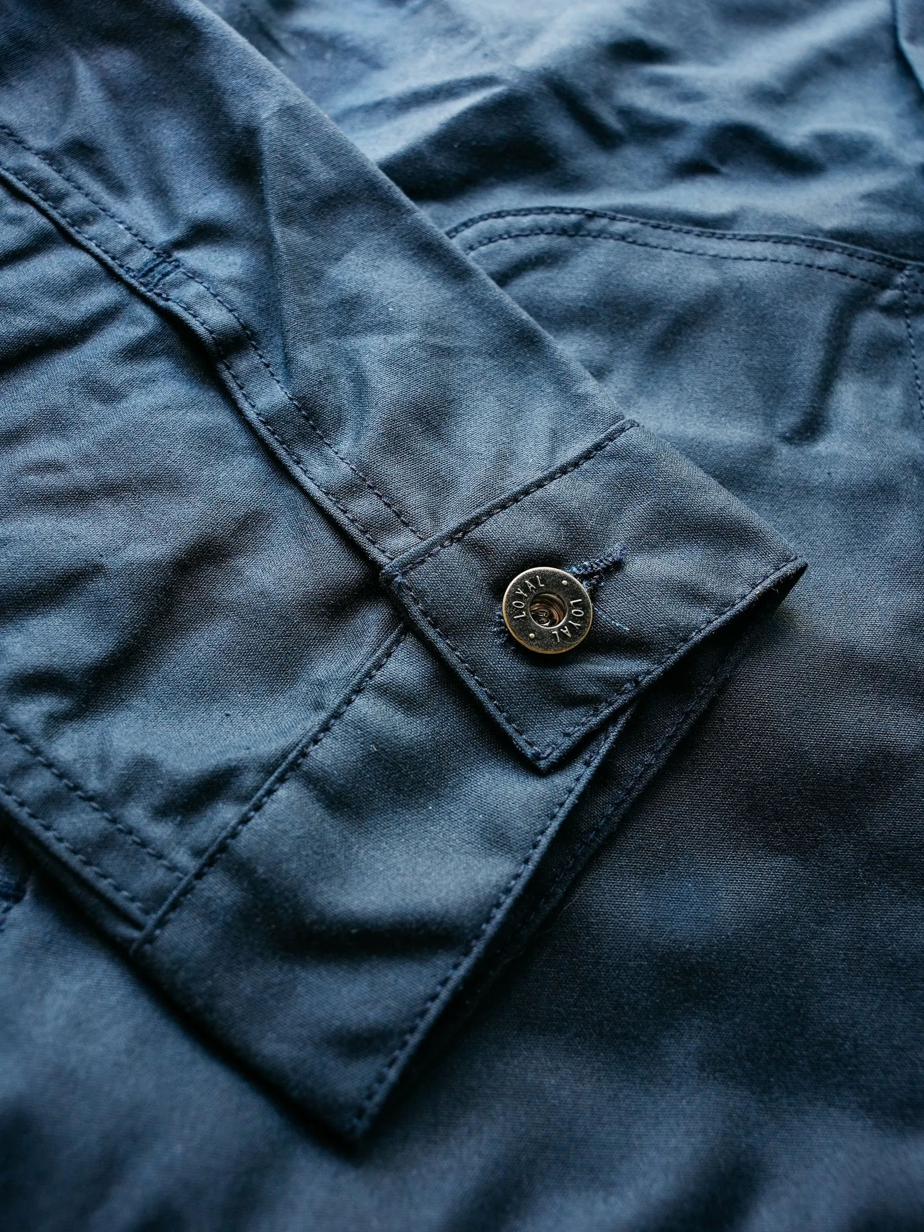 Wayman Jacket - Navy - Waxed Canvas