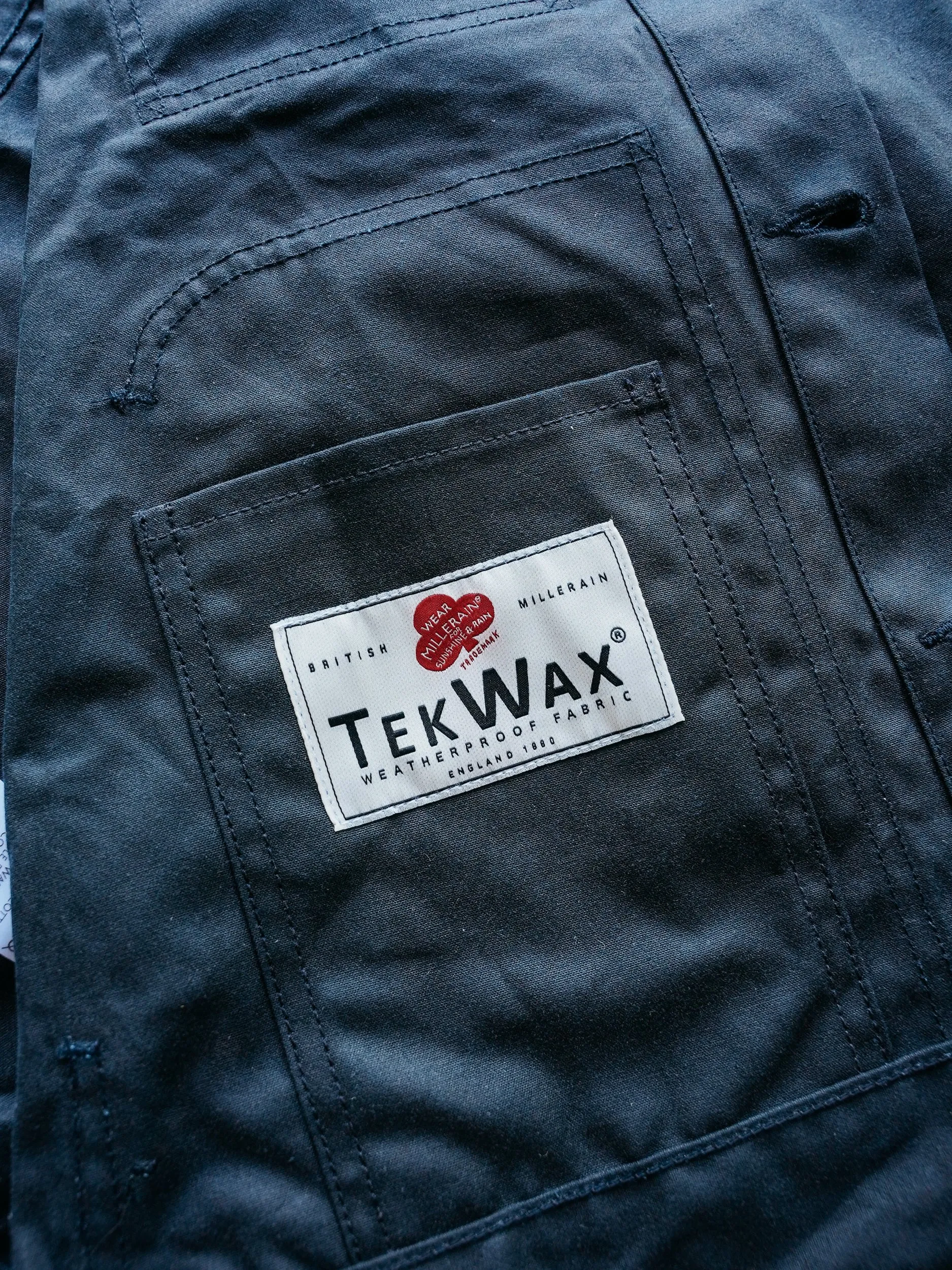 Wayman Jacket - Navy - Waxed Canvas