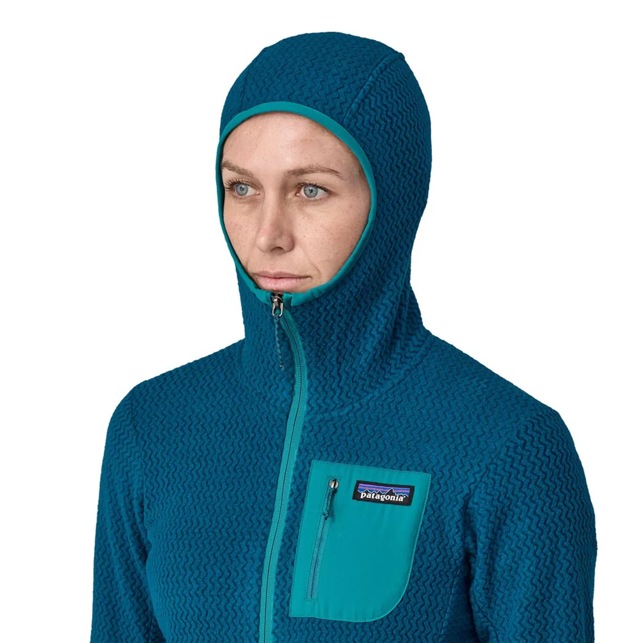 Womens R1 Air Full-Zip Hoody