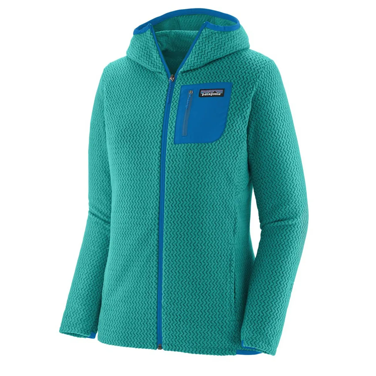 Womens R1 Air Full-Zip Hoody