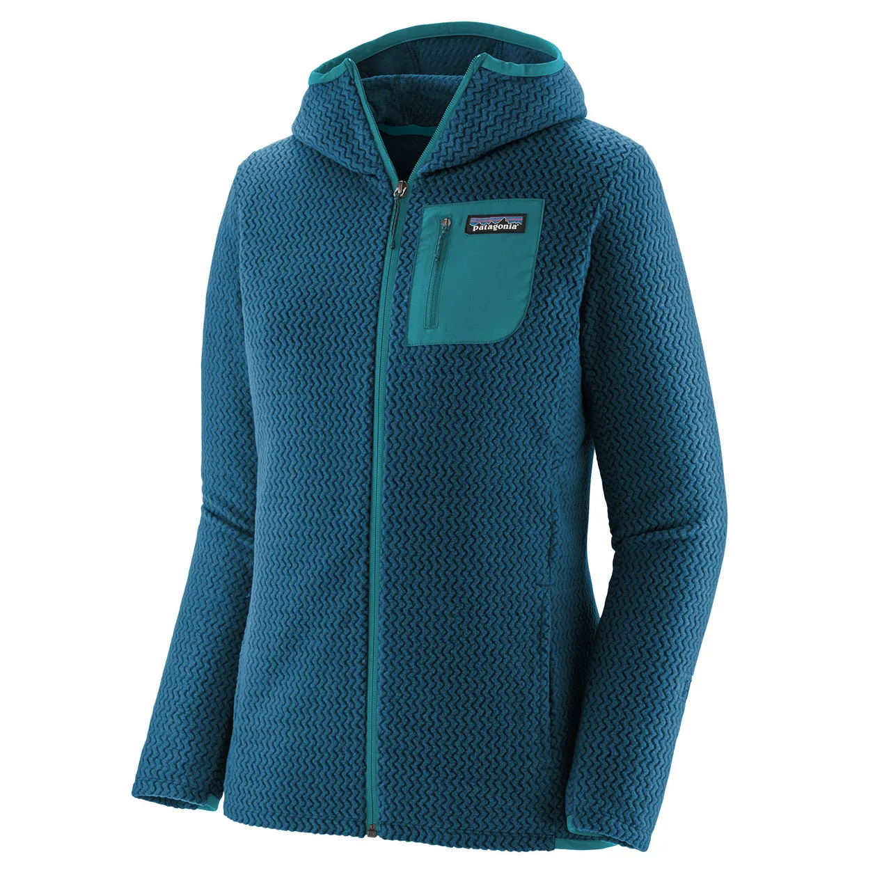 Womens R1 Air Full-Zip Hoody