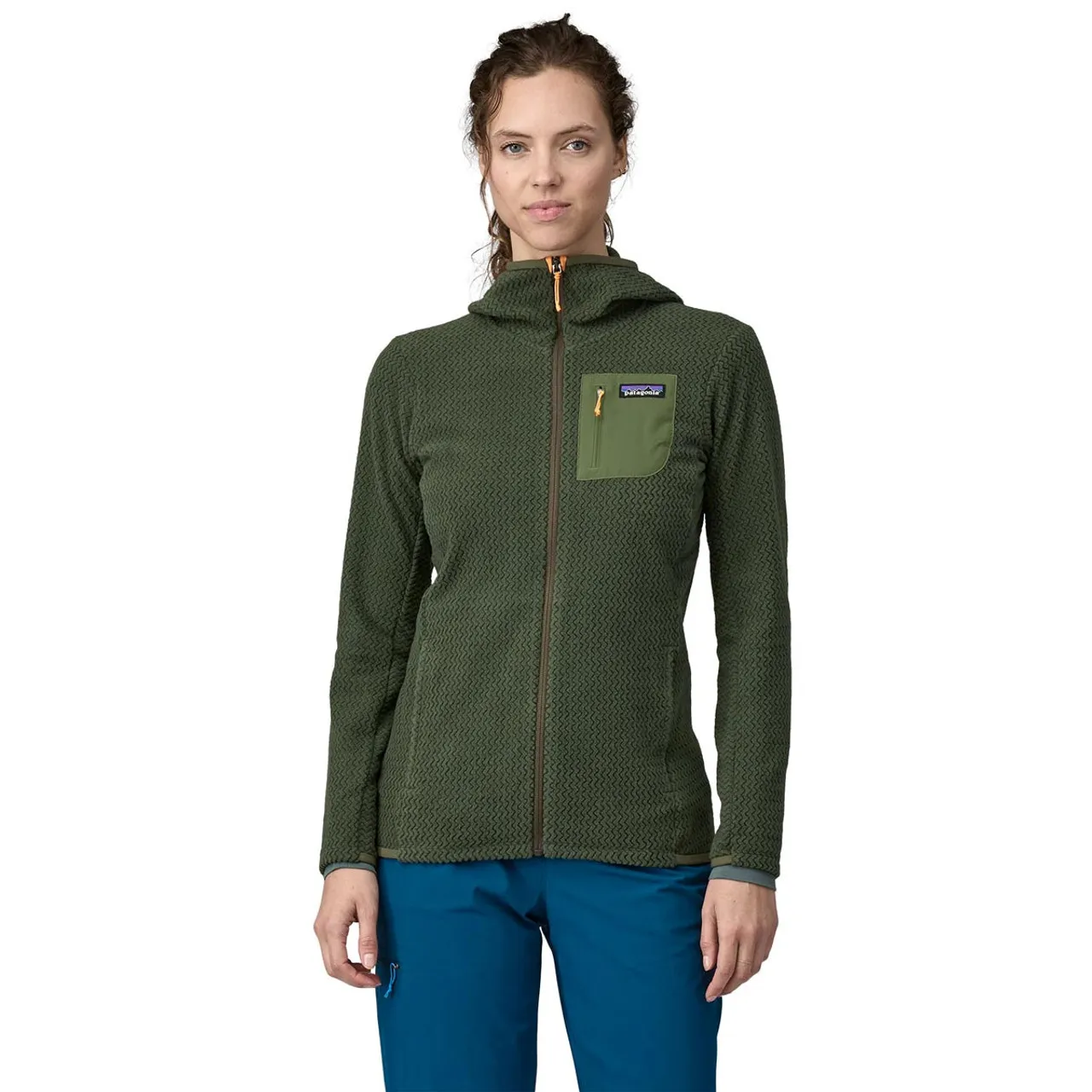 Womens R1 Air Full-Zip Hoody