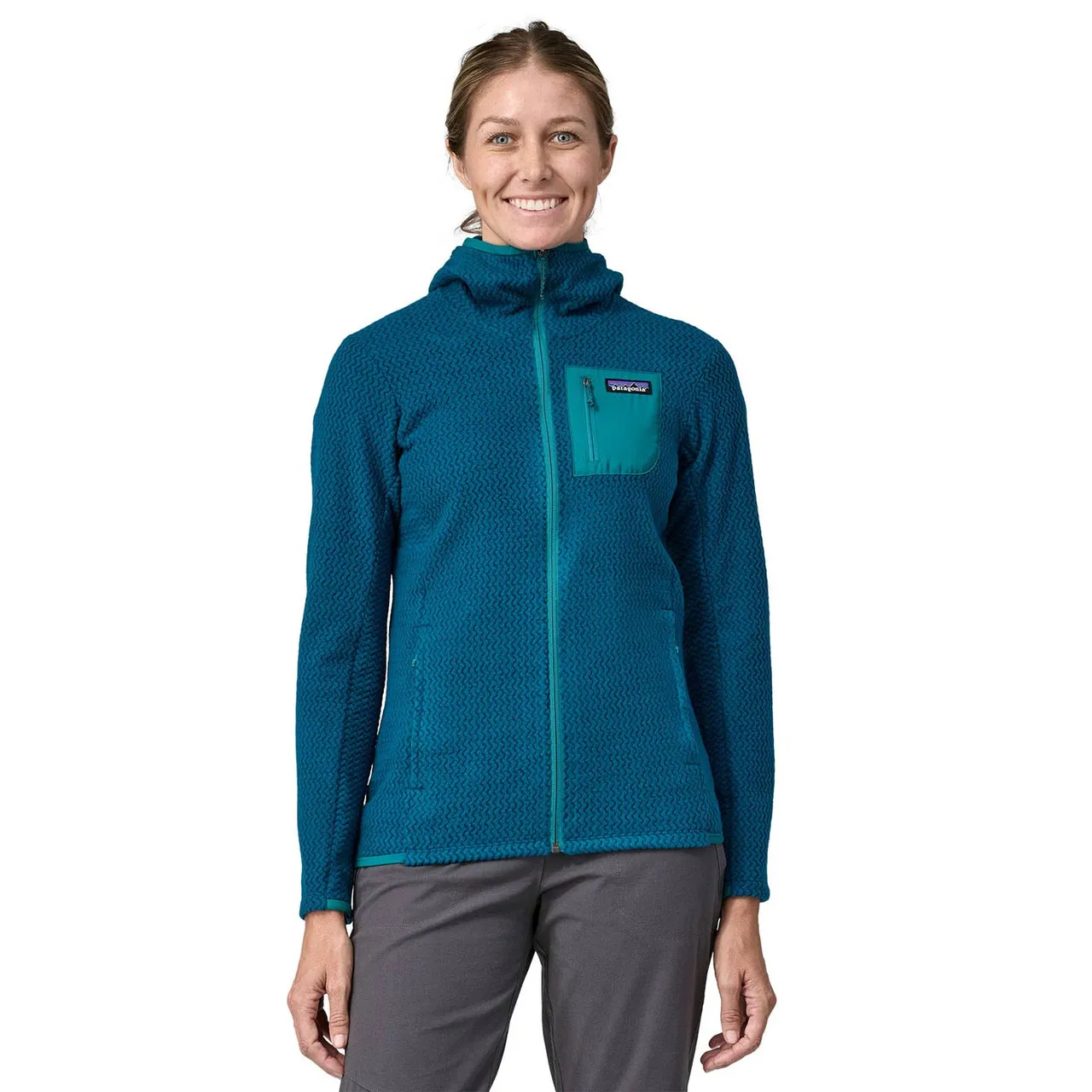 Womens R1 Air Full-Zip Hoody