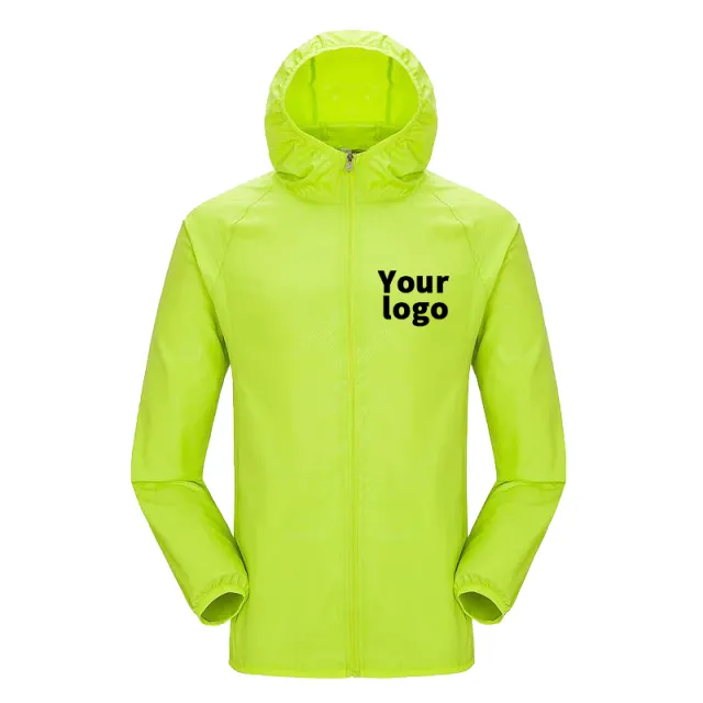 Xituodai Men Outdoor custom Jackets Waterproof Hooded Windbreaker DIY photo Coat Men 2021 Summer New Casual logo Jacket Tactics 